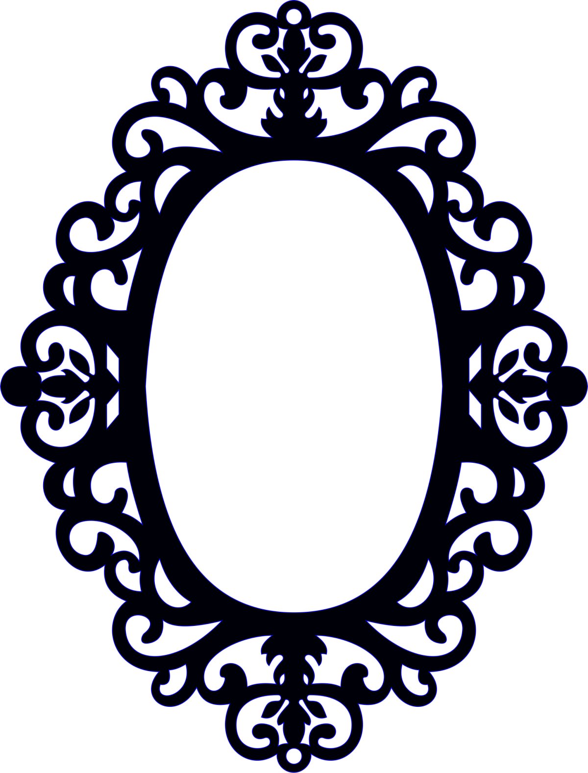 Трафаретные рамки