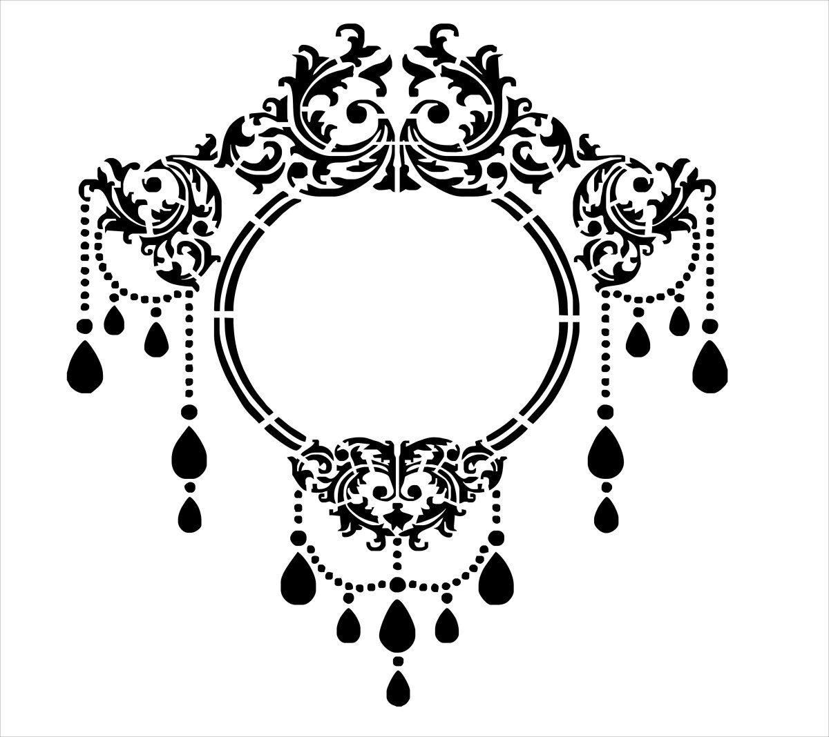 Рамка Арабеска вектор