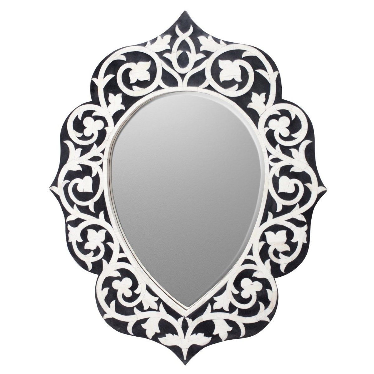 Трафарет зеркала с ручкой