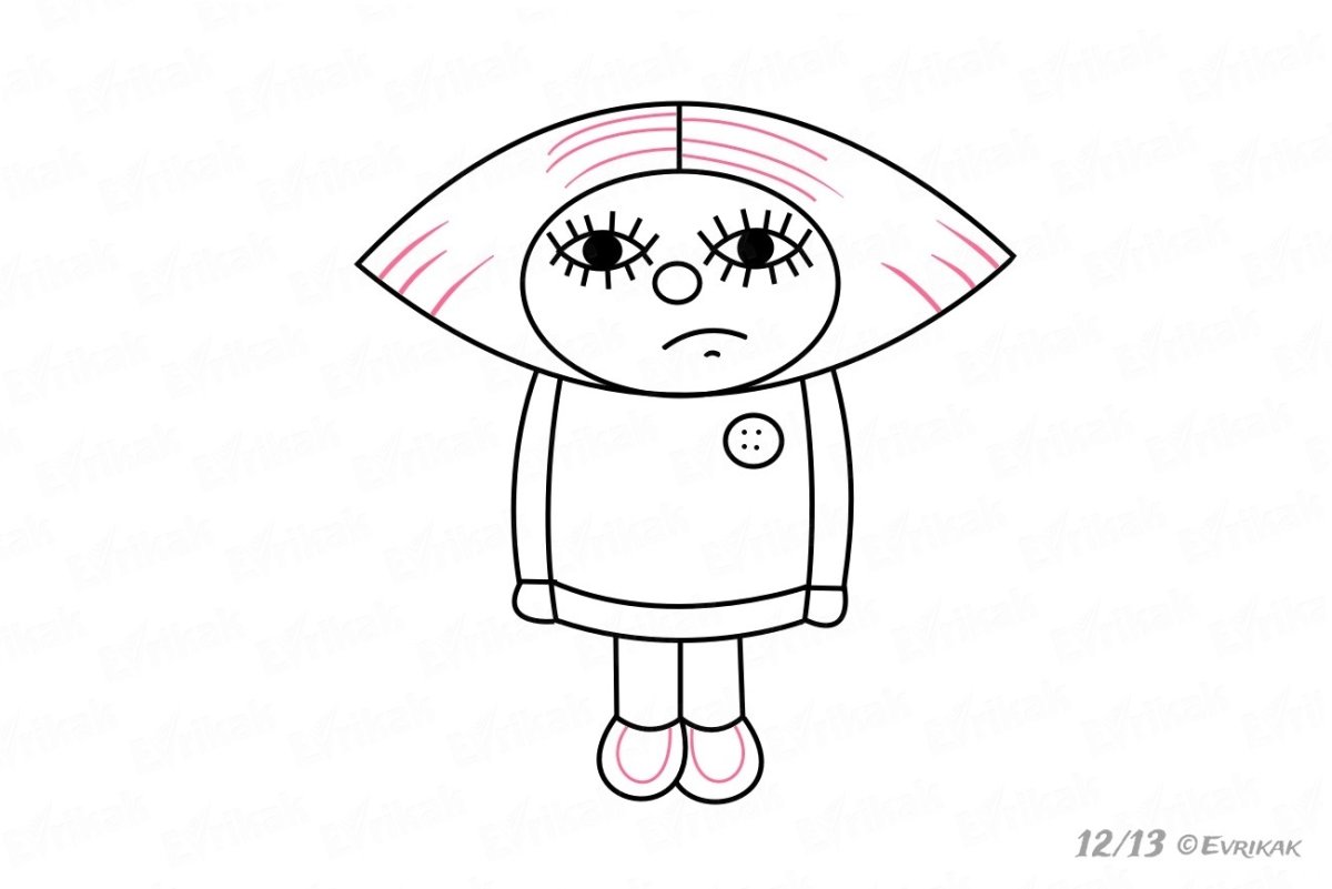 Домовенок Кузя разукрашка