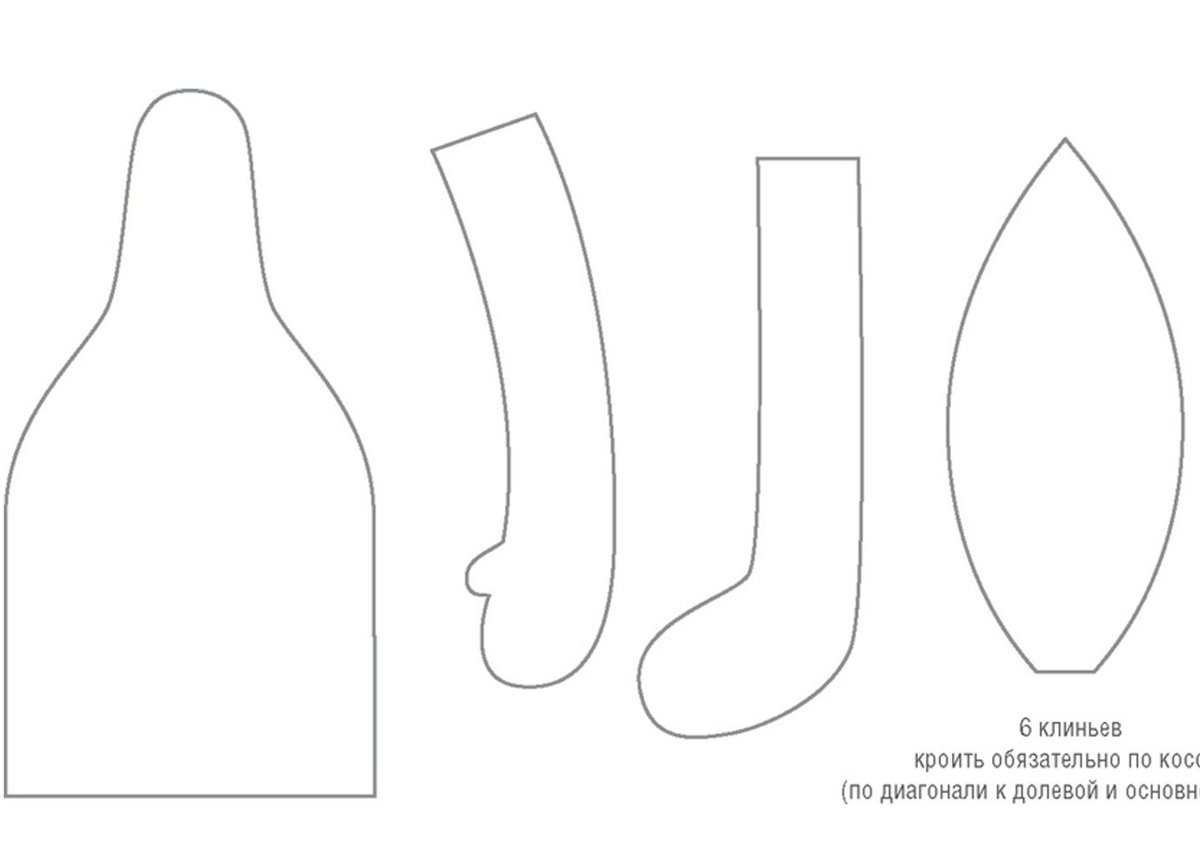 Выкройка тыквоголовки