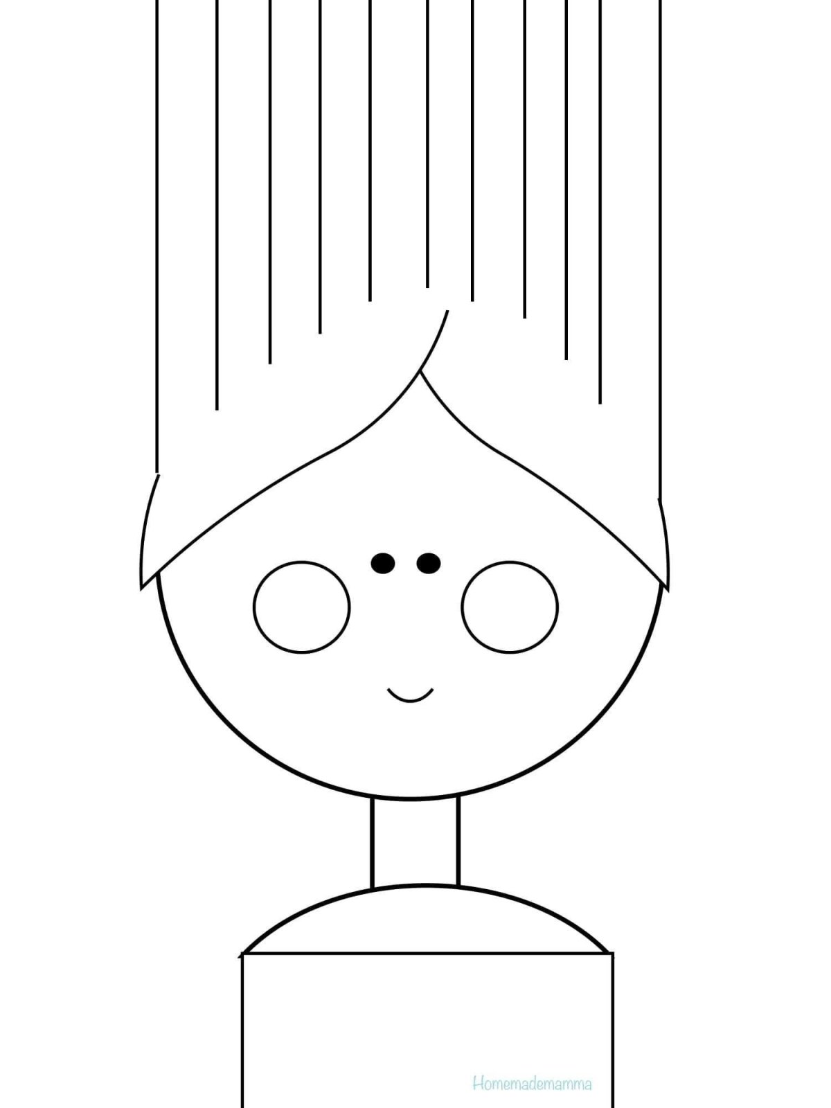 Шаблоны для вырезания для малышей