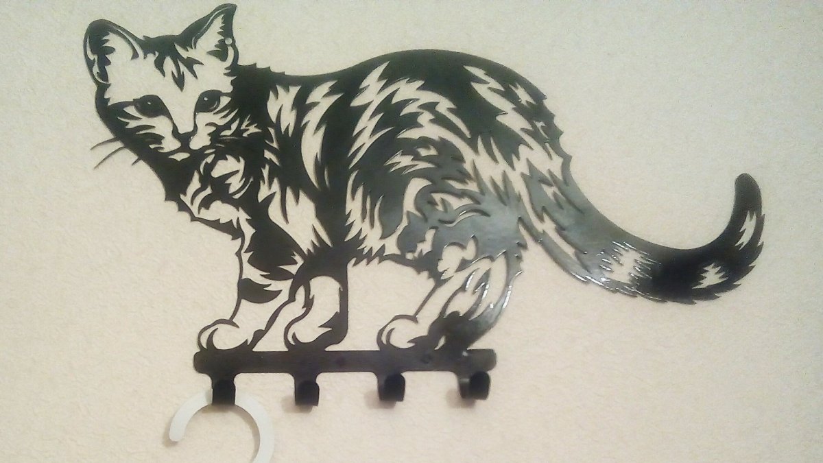 Вешалки из металла лазерная резка