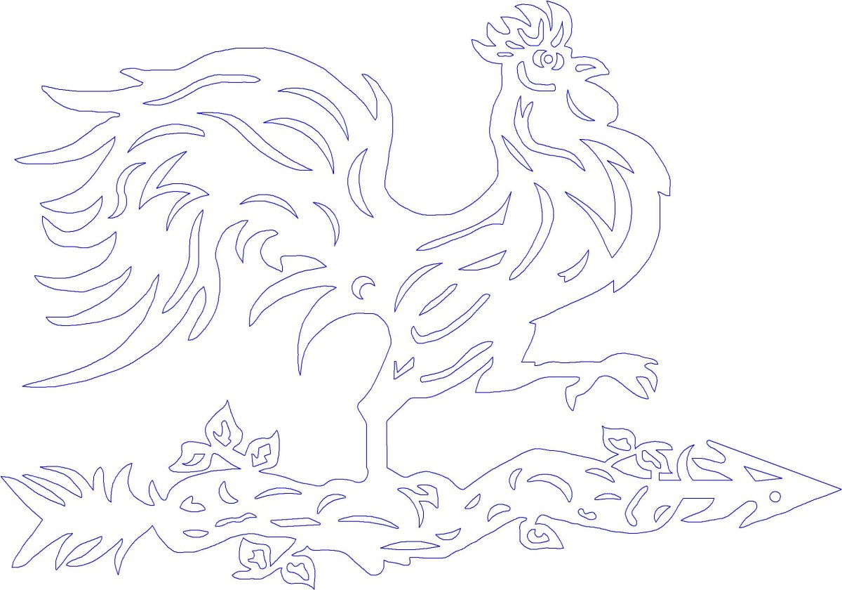 Контур для лазерной резки