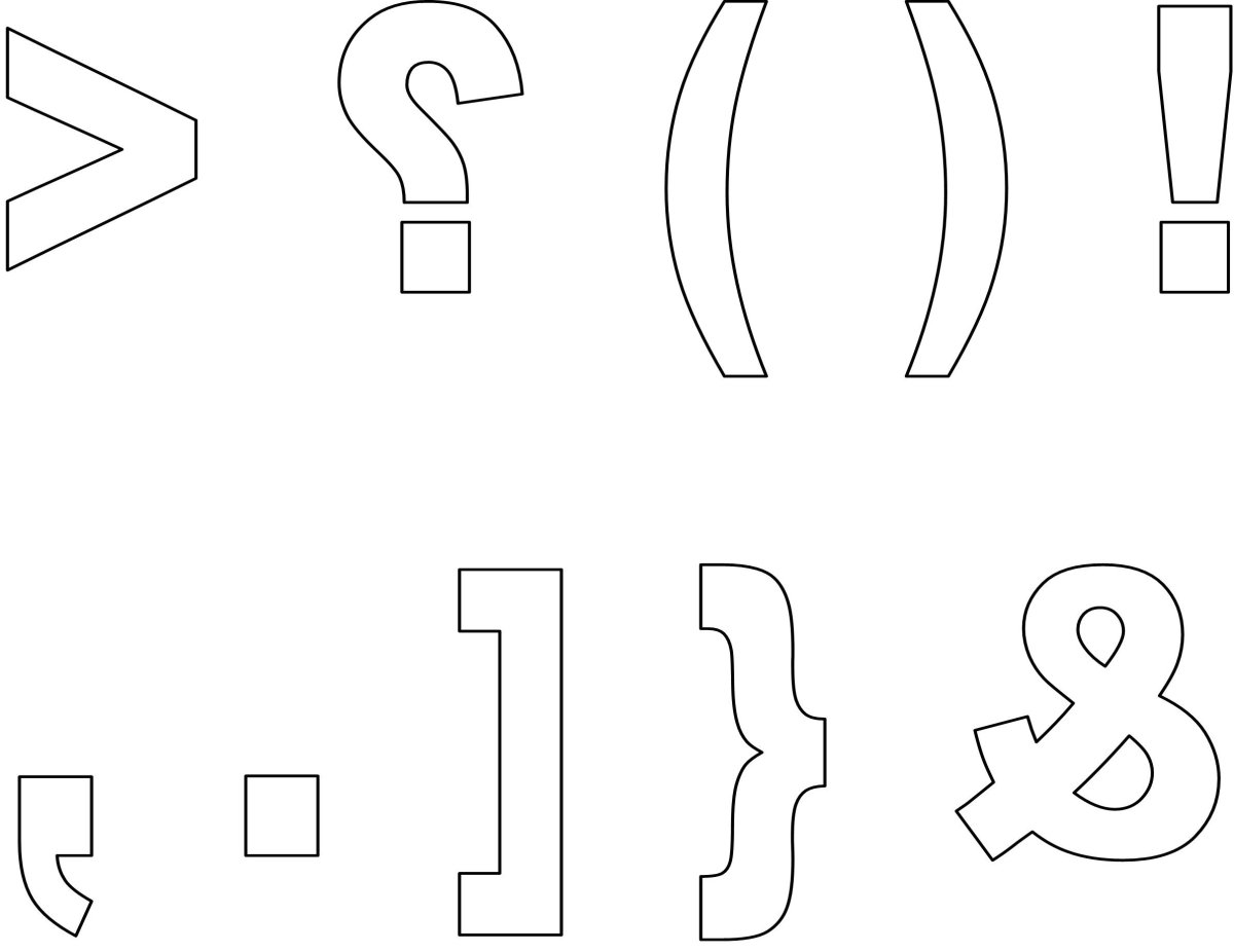 Фигурные трафареты для открыток