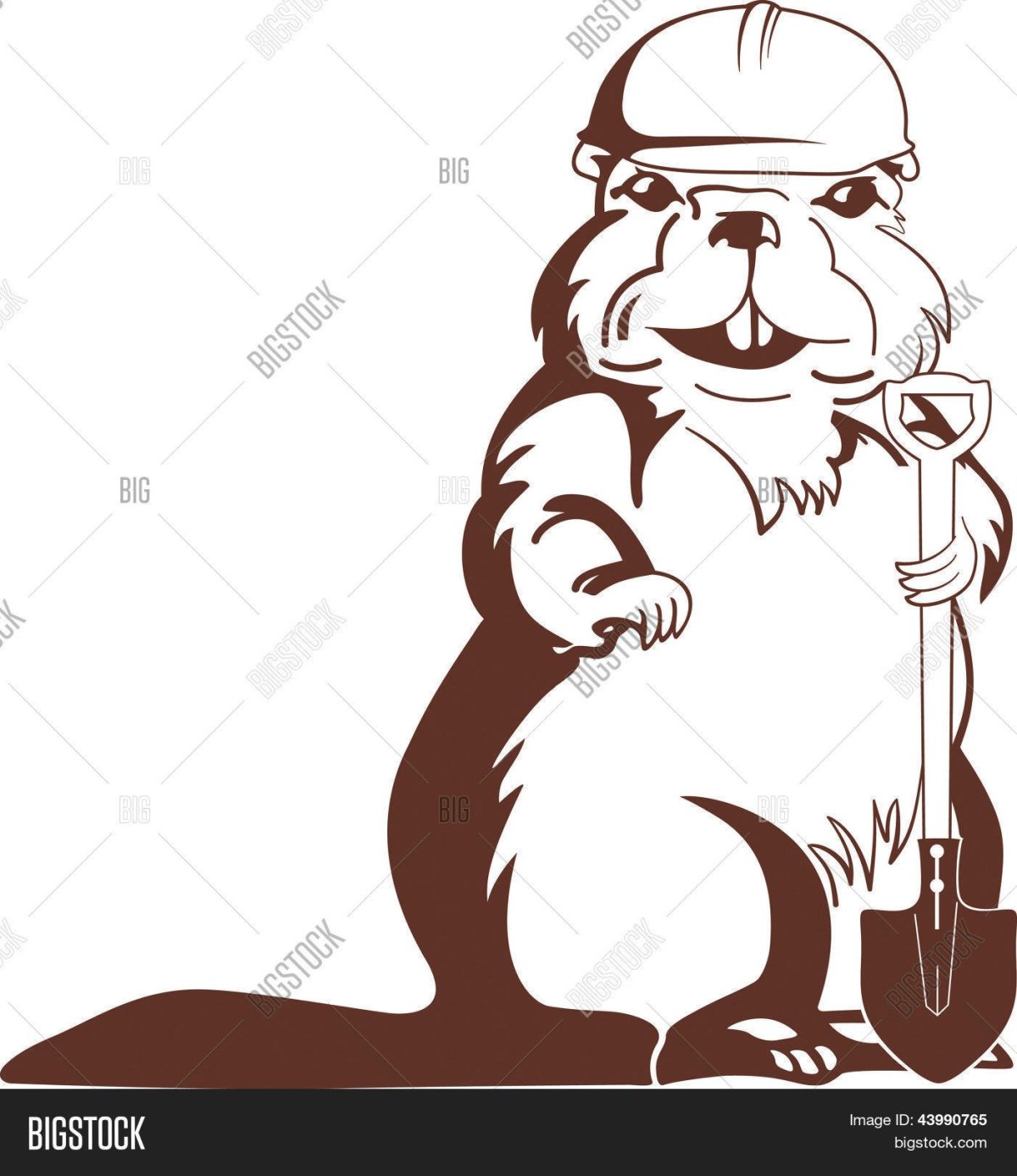 Белый медведь контур