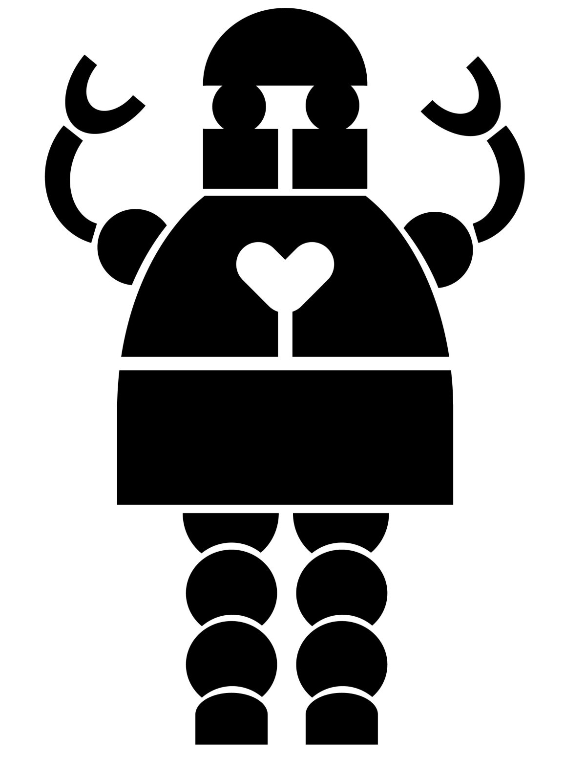 Рисунок робота на робототехнику