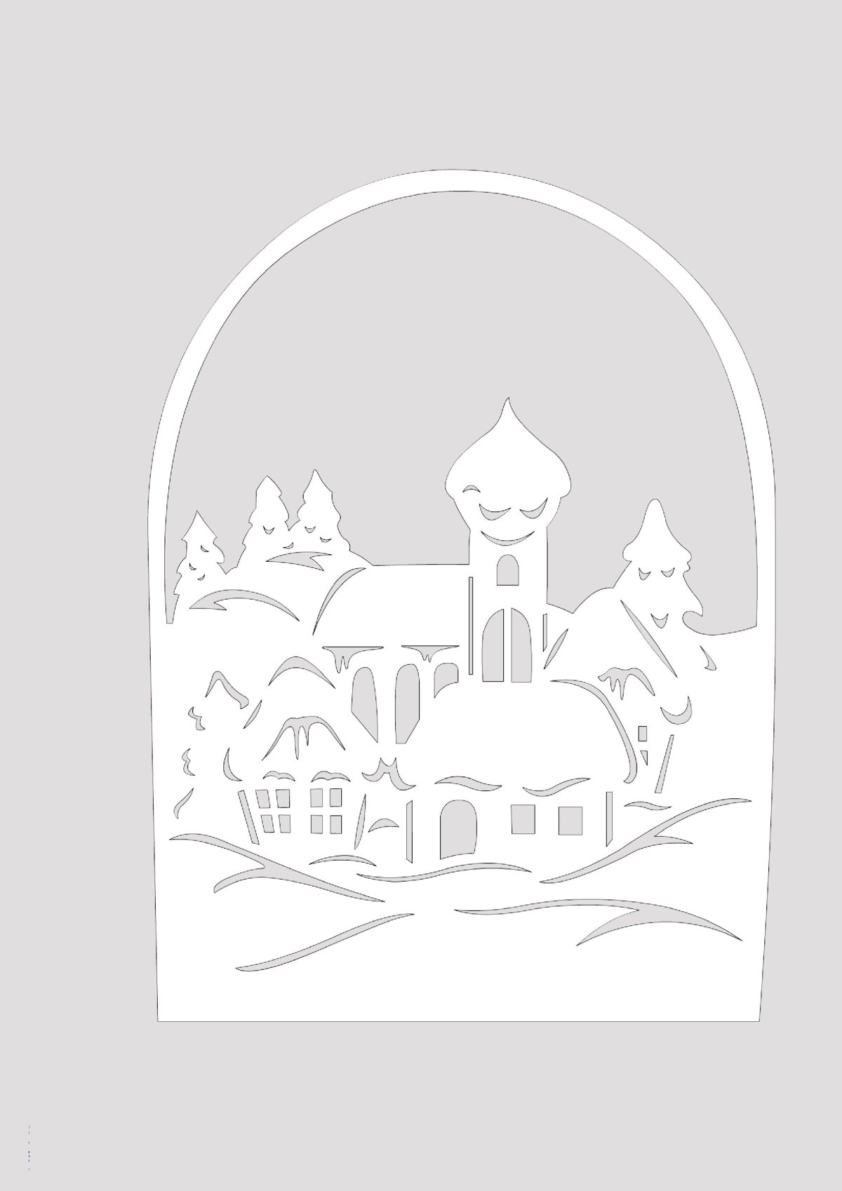 Тропические листья для вырезания