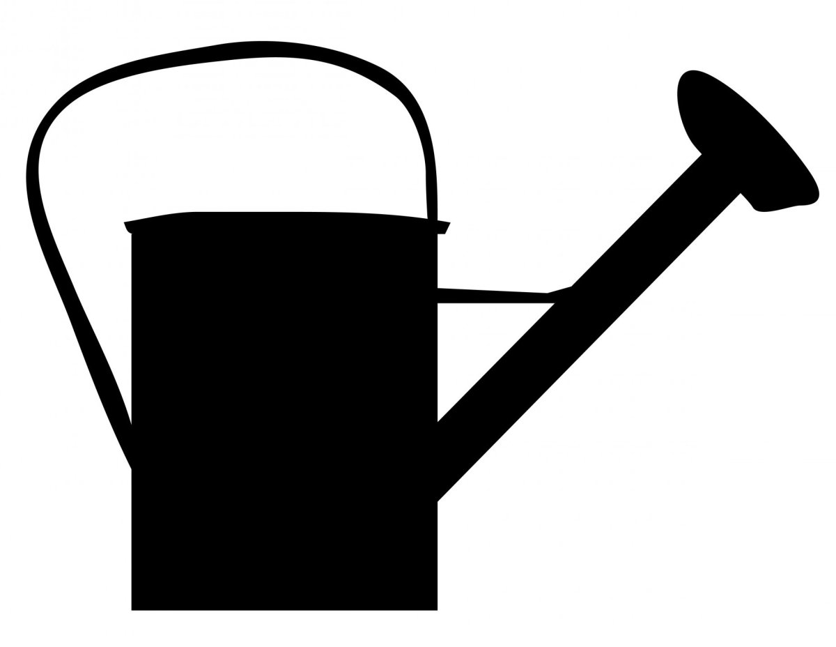 Лейка для цветов пиктограмма