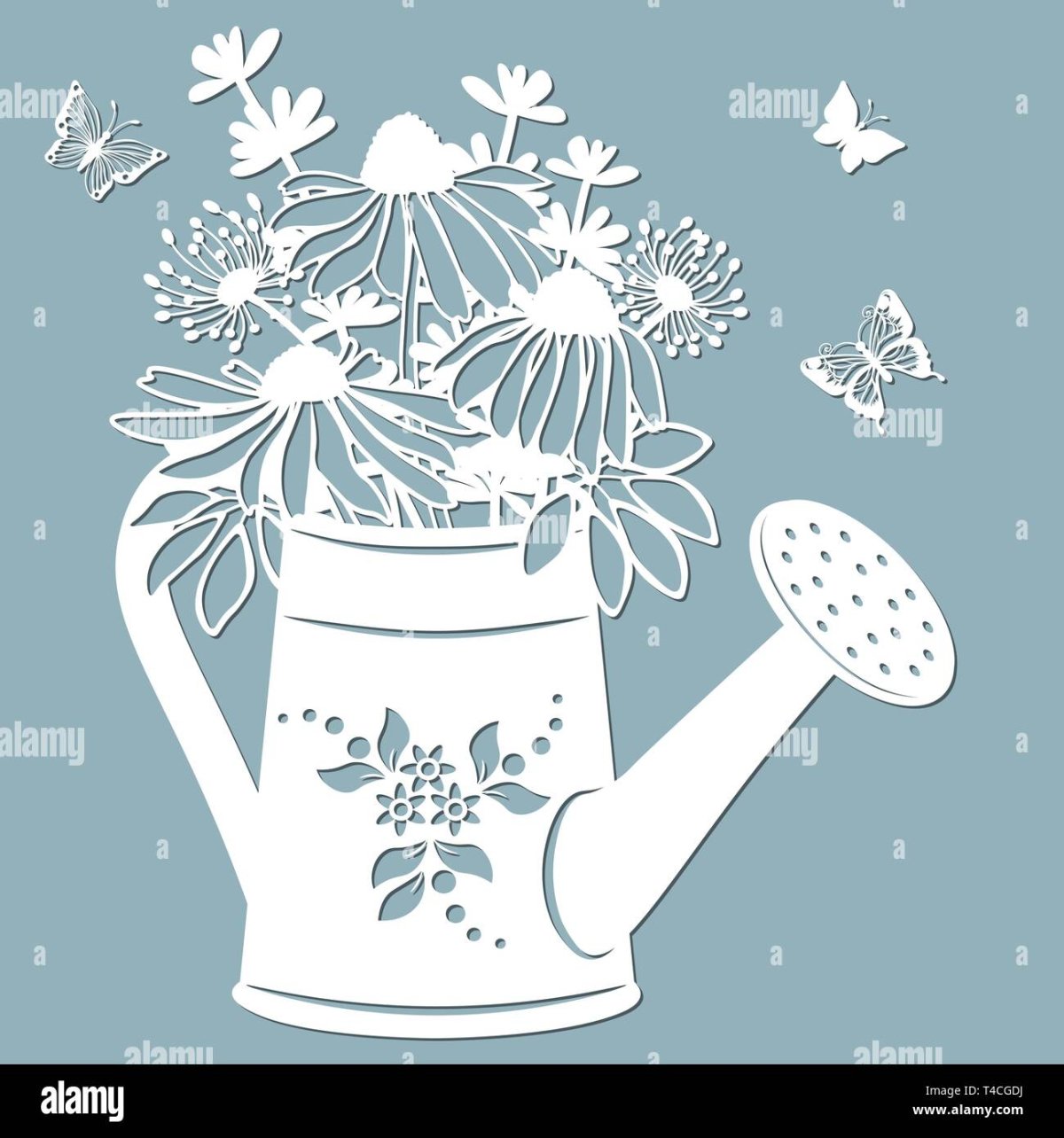 Лейка на окна из бумаги