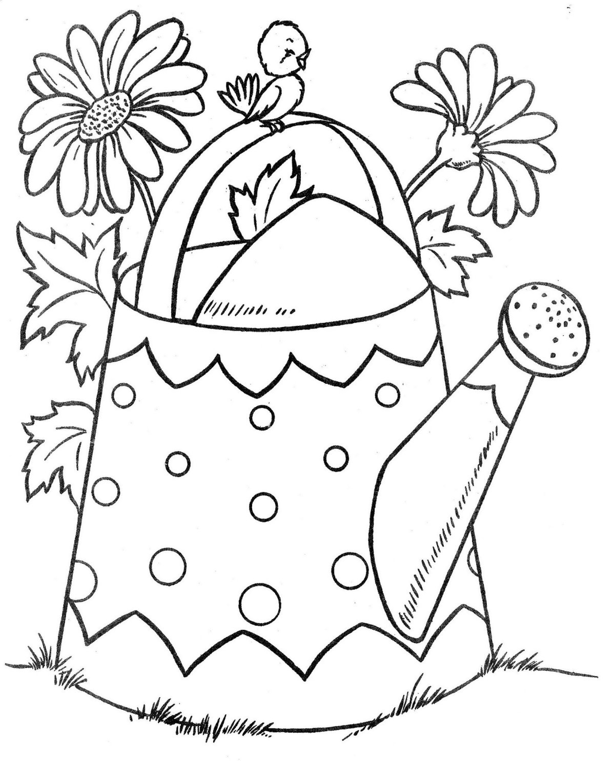 Лопатка из фетра