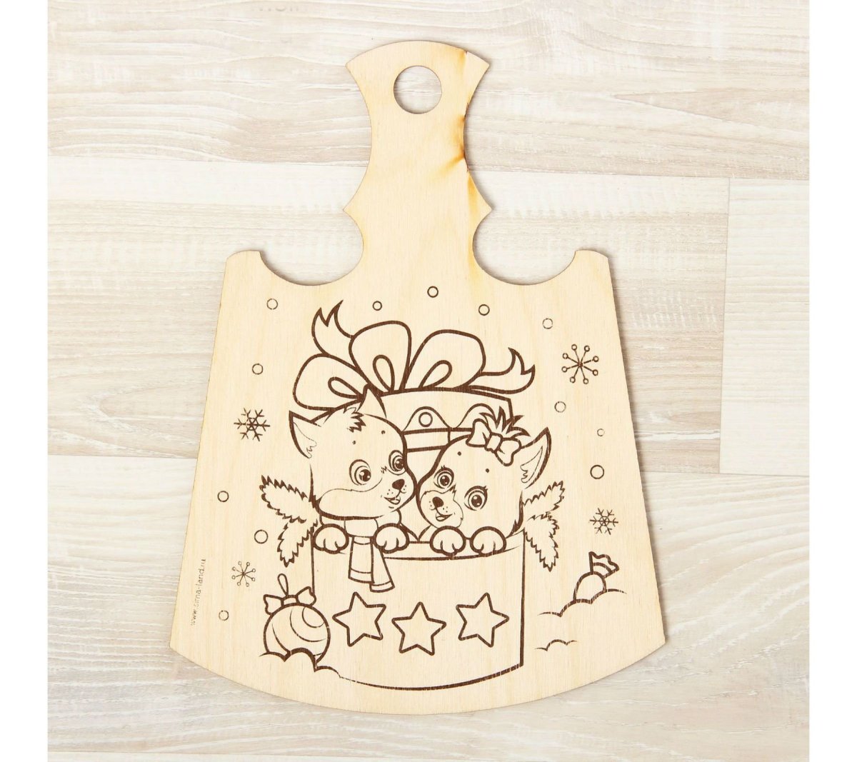 Городецкая роспись доска разделочная раскраска