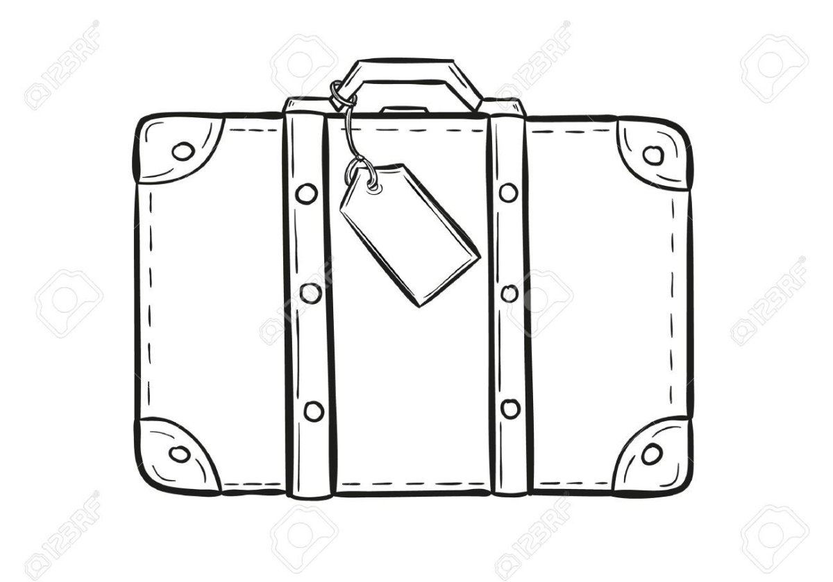 Чемодан шаблон