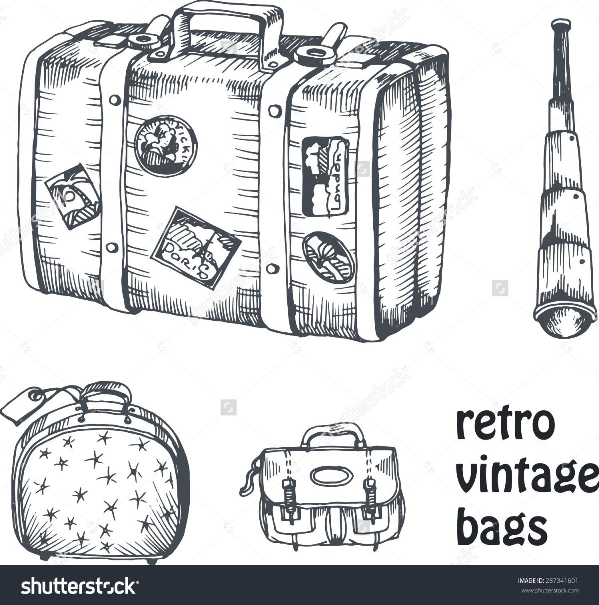 Служебный чемодан эскиз