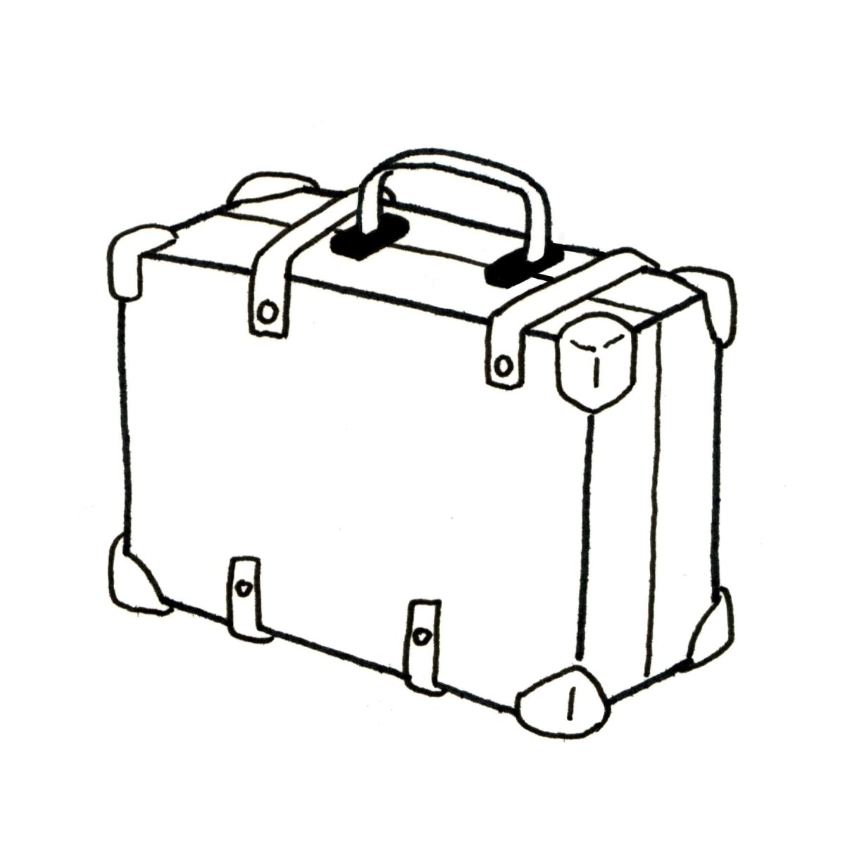 Чемодан эскиз