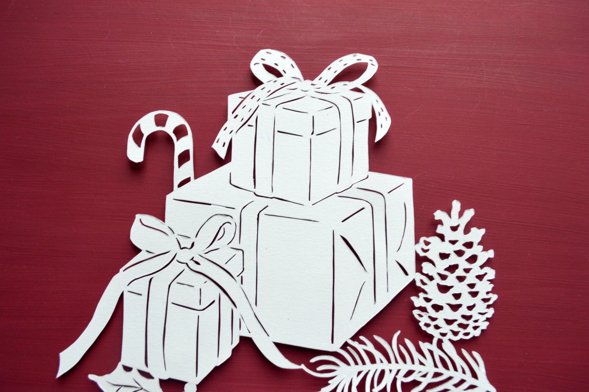 Трафареты в коробочке