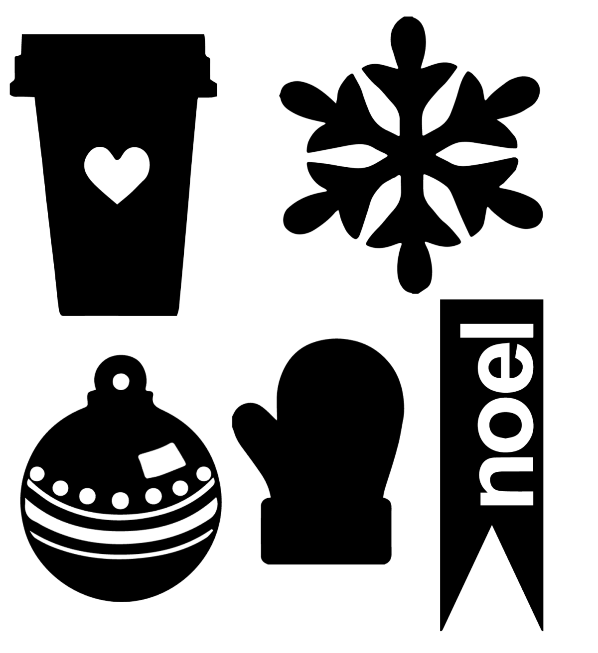 Коробочка подарочная силуэт