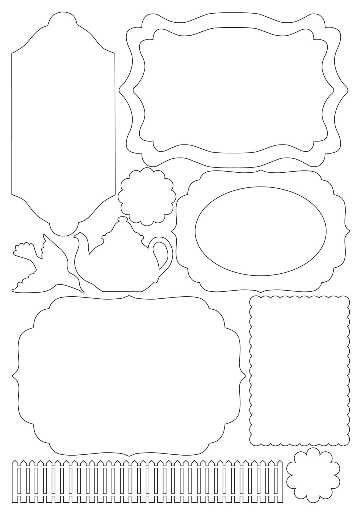 Подарок раскраска