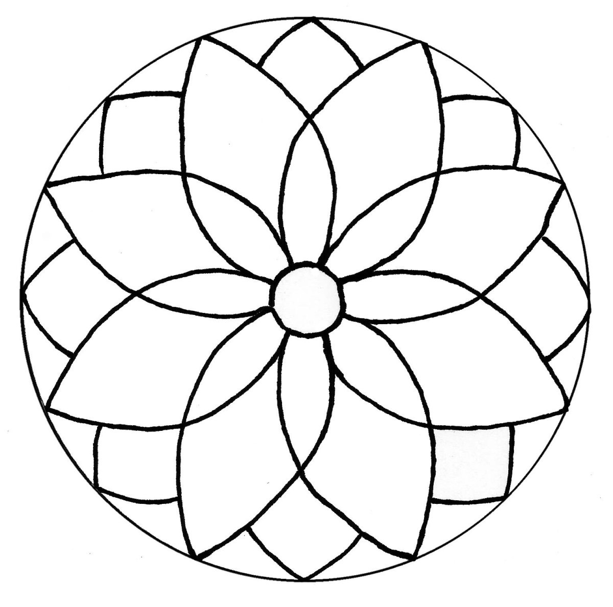 Орнаменты. Раскраска