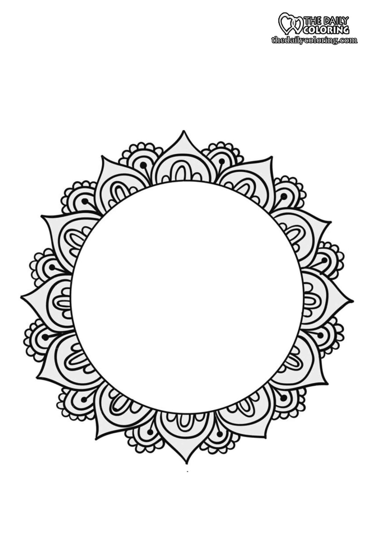 Мандала схематичная