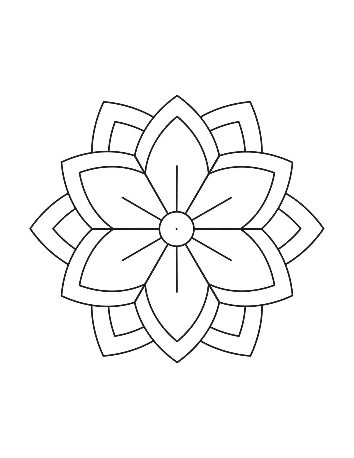 Мандала аппликация