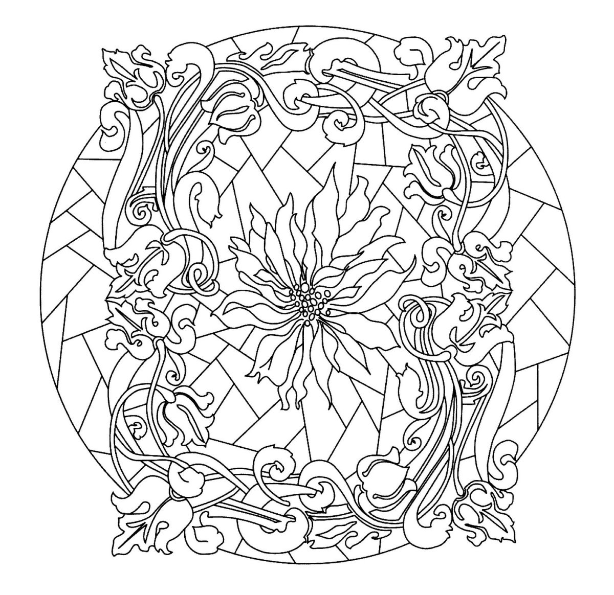 Мандала простая