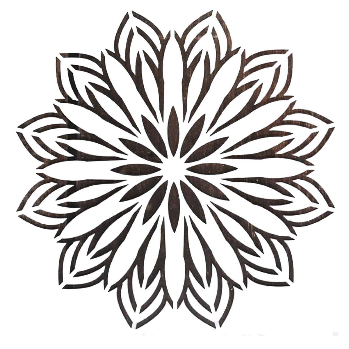 Мандала шаблон для вырезания