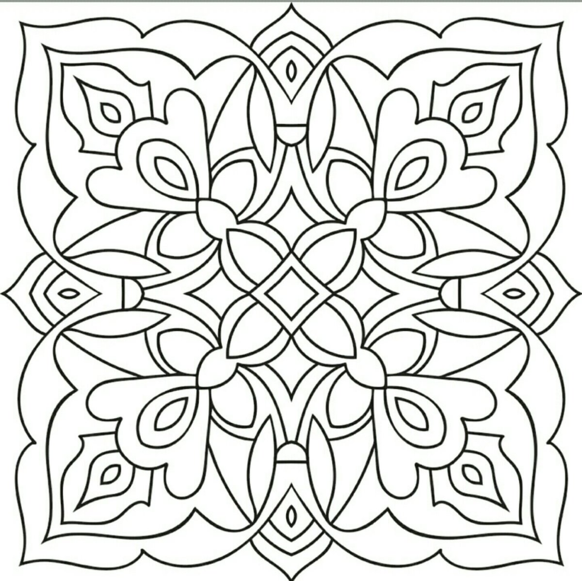 Мандала для маленьких детей раскраска