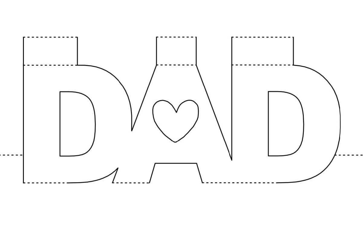 Объемные открытки папе на день рождения