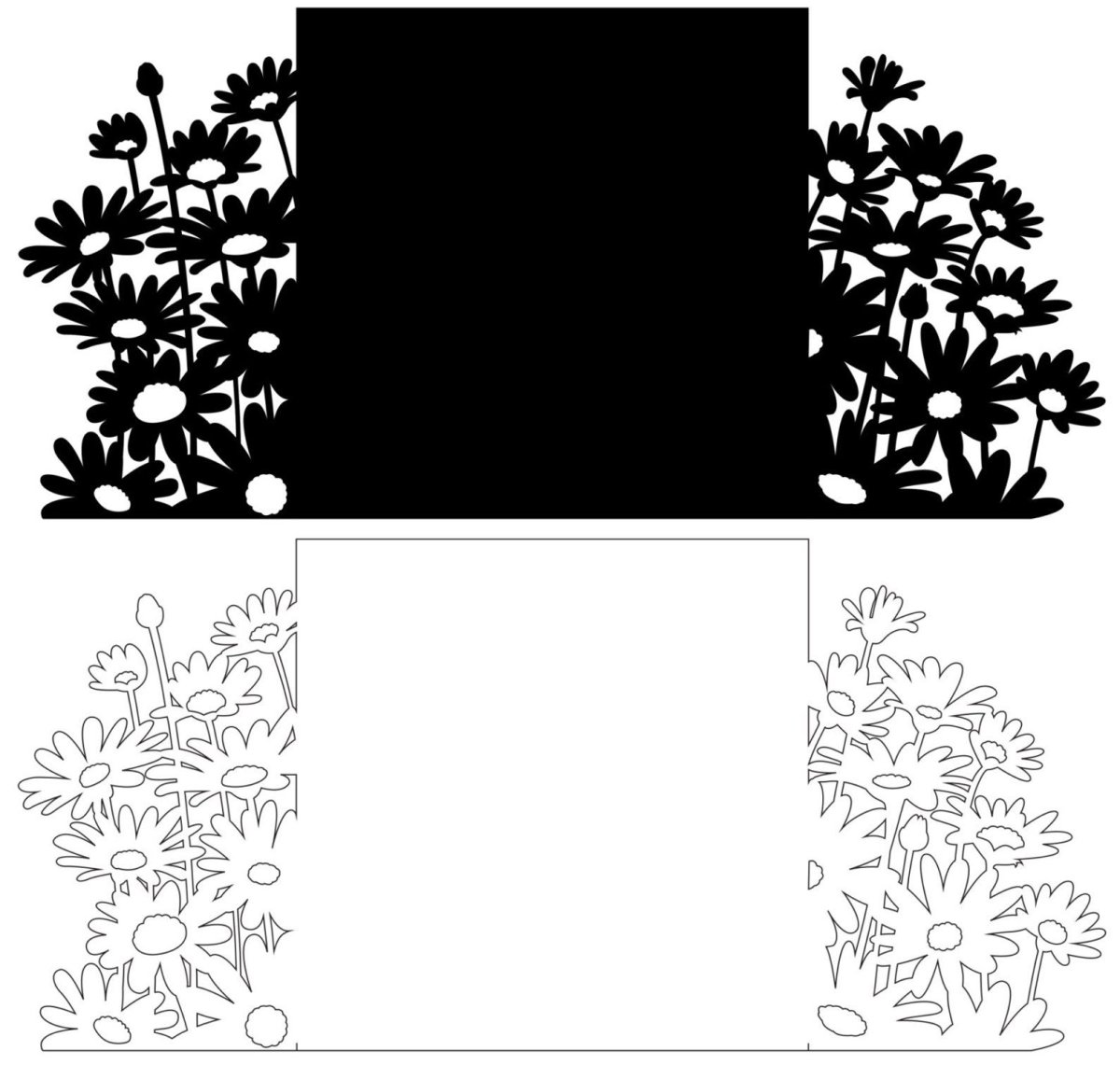 Трафареты конвертов для плоттера