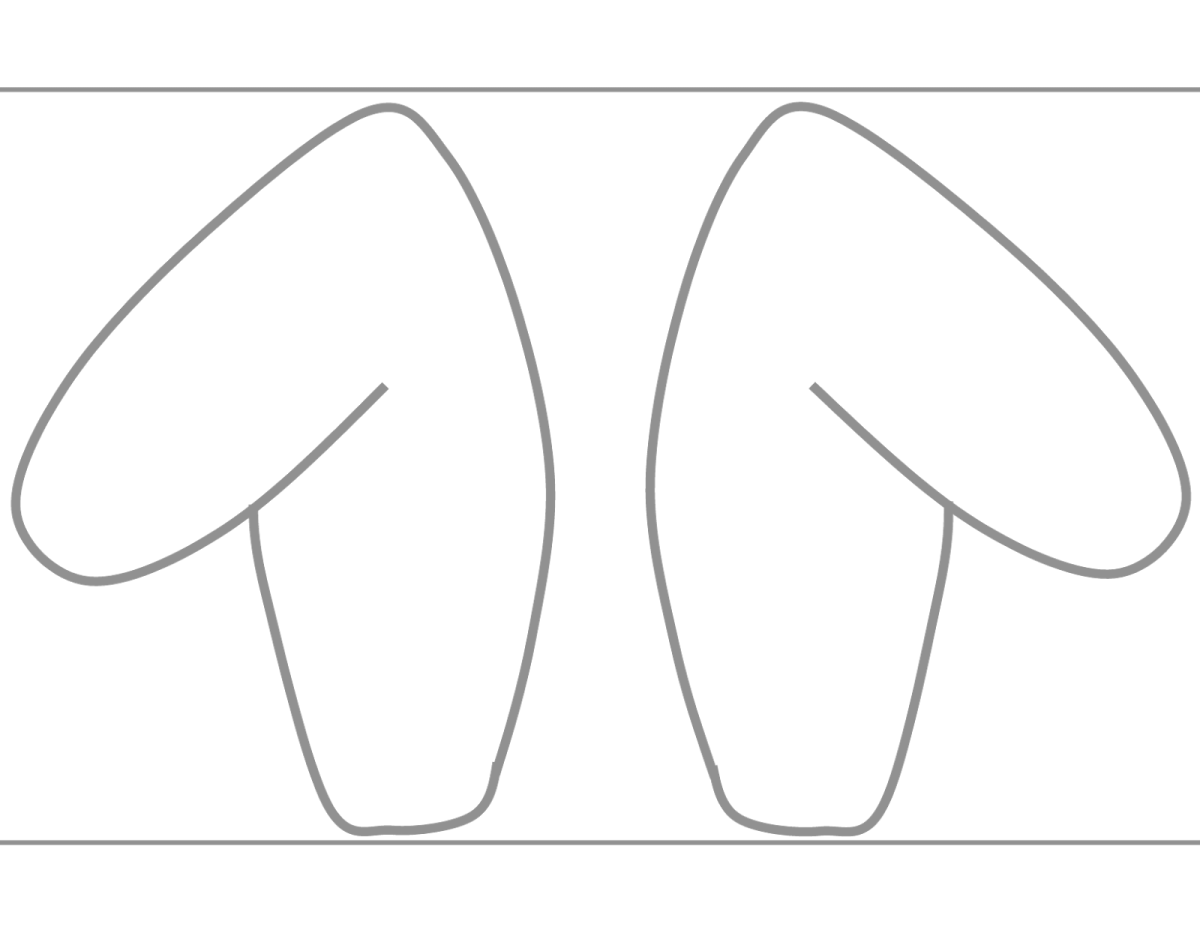 Шаблон ушек