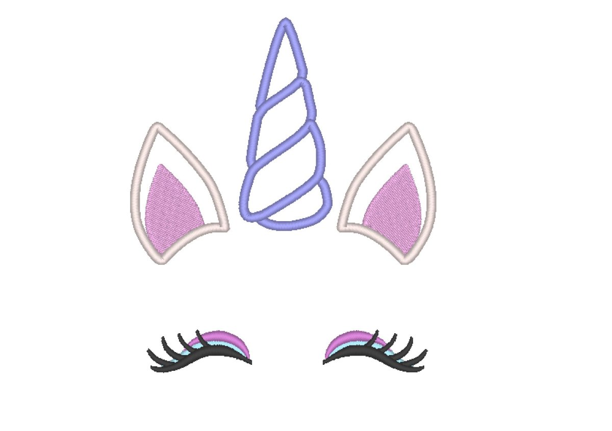 Рог и ушки единорога