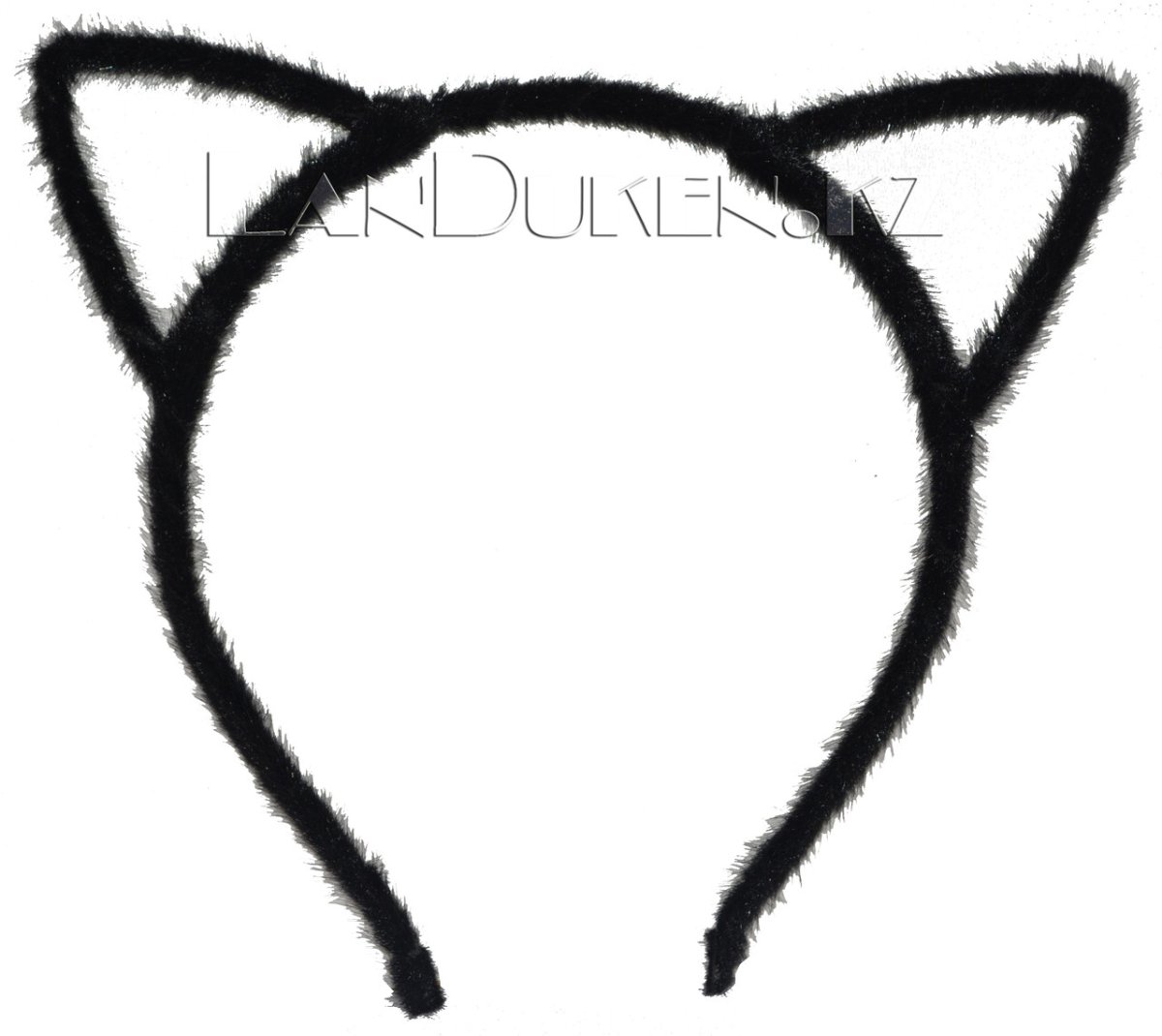 Кошачьи уши раскраска