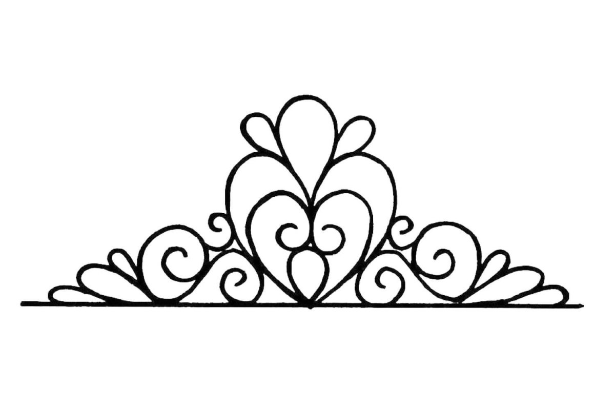 Трафарет салфетницы