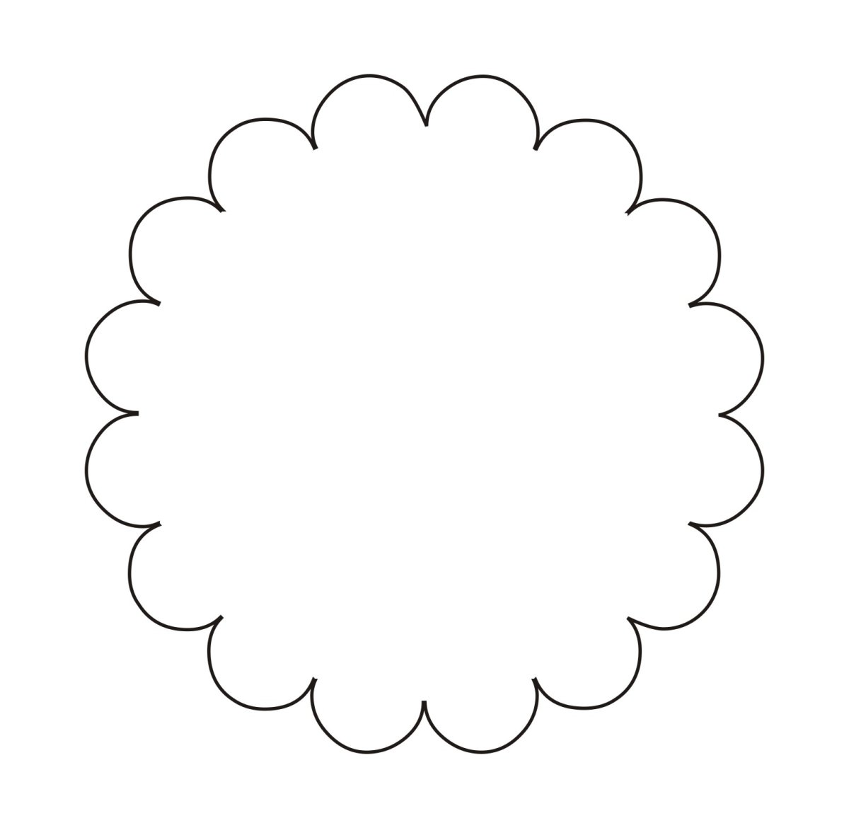 Мандала для вырезания