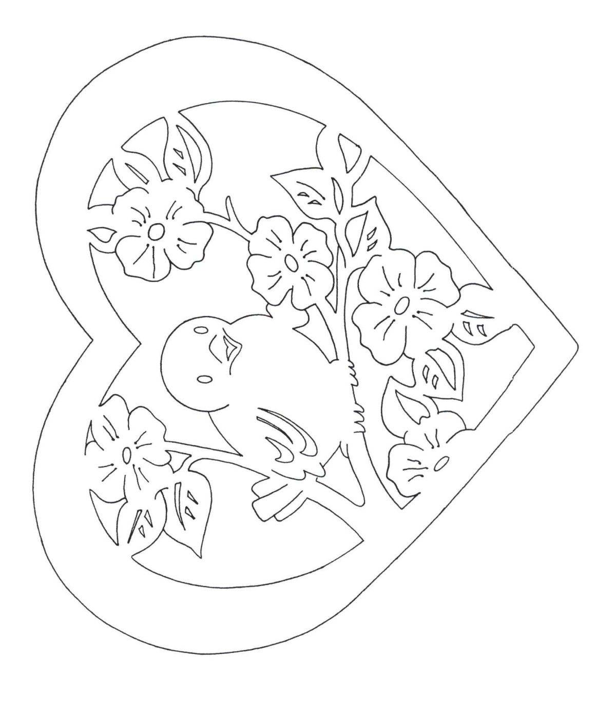 Трафарет декоративной тарелки