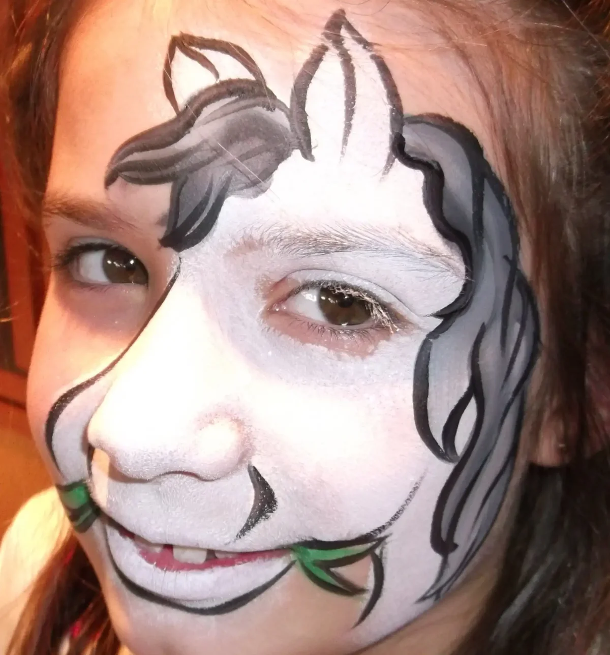 Аквагрим лошадь