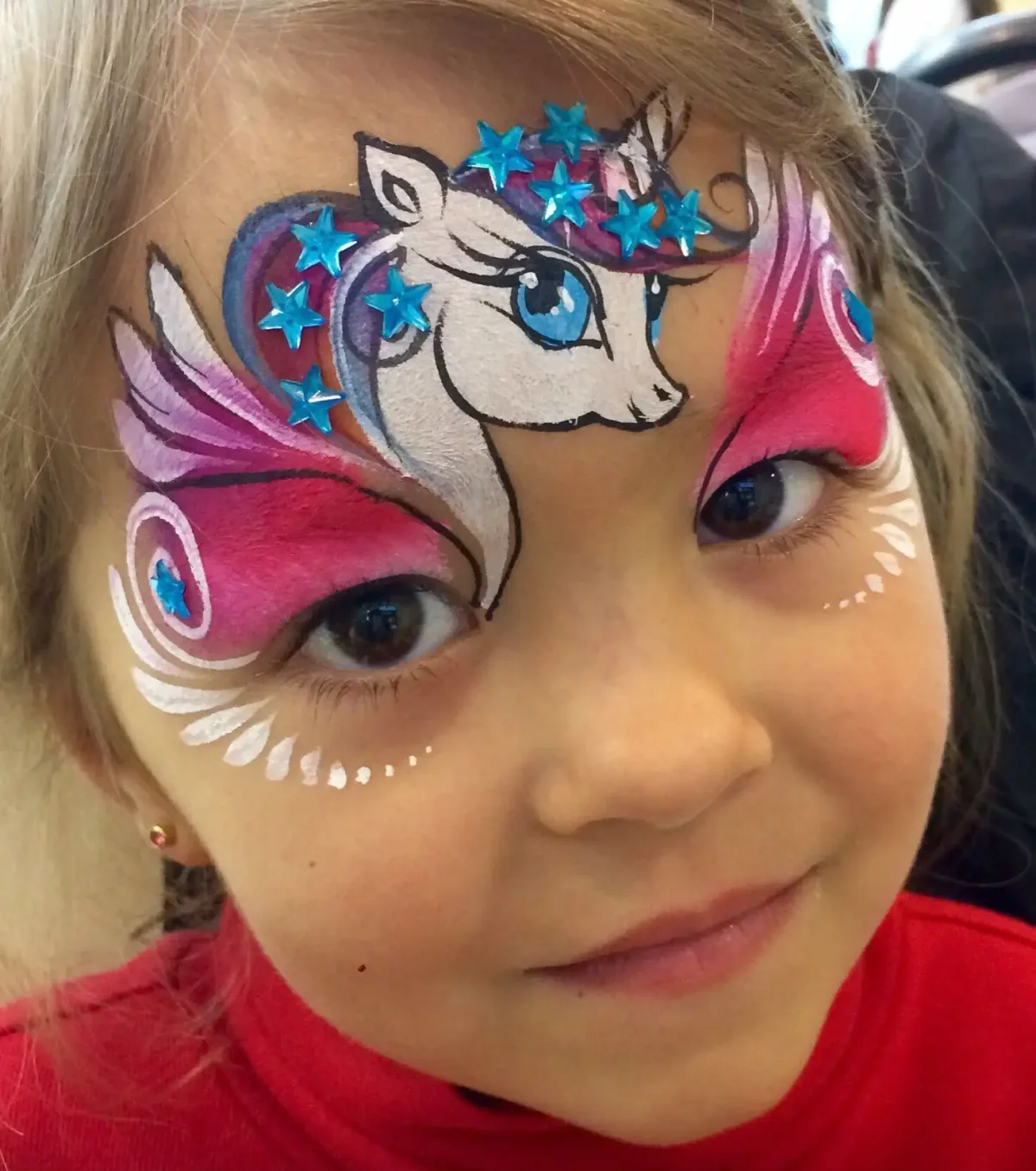 Грим Единорожка для детей