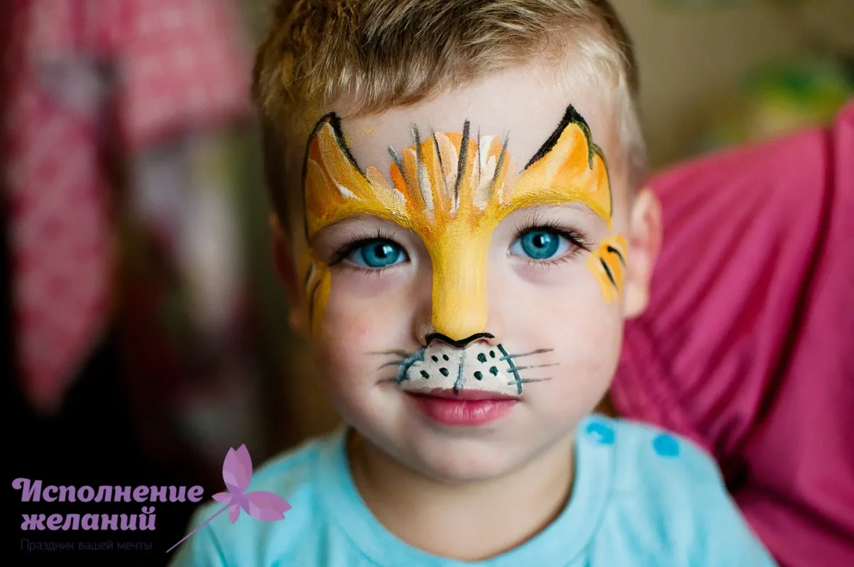 Аквагрим череп