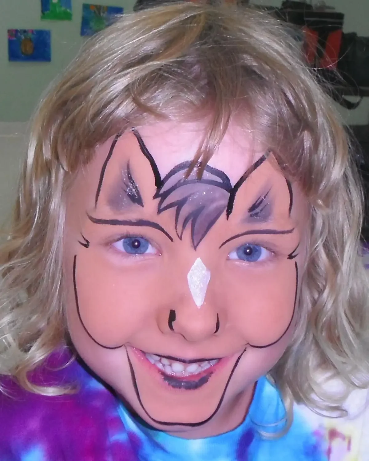 Аквагрим лошадка для девочек