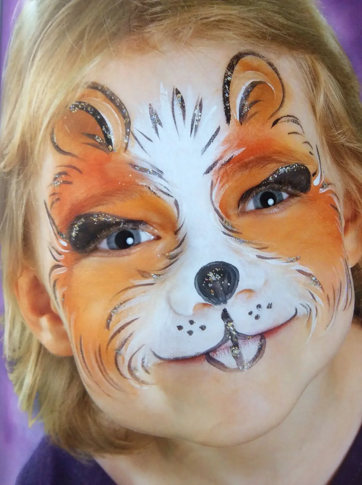 Аквагрим ромашки