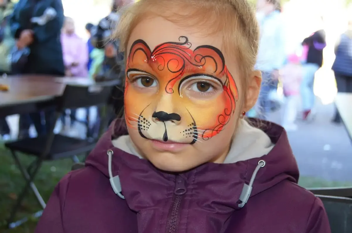 Аквагрим сложный