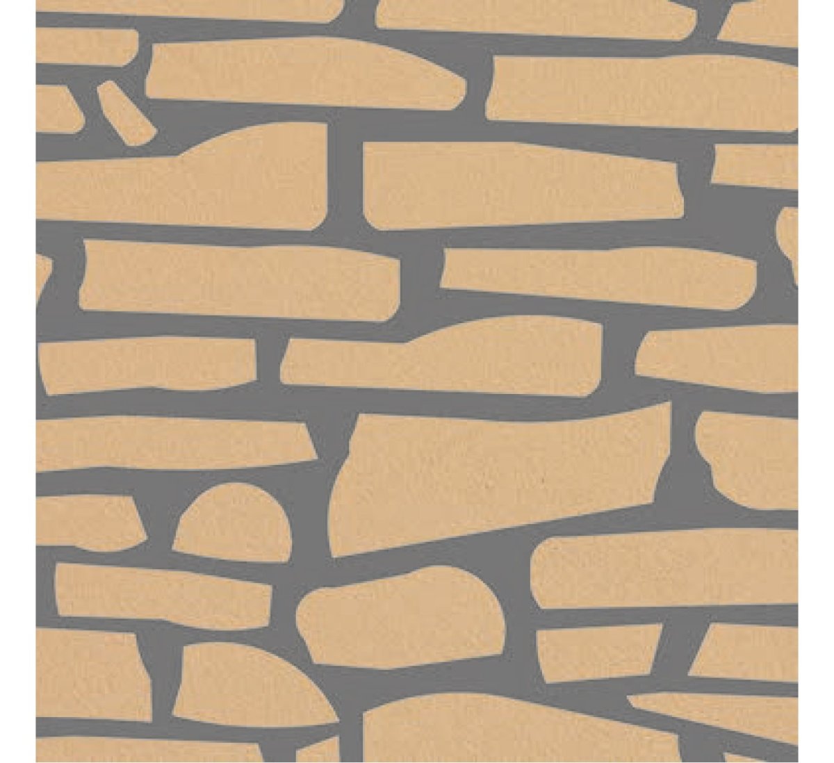 Трафарет имитация камня