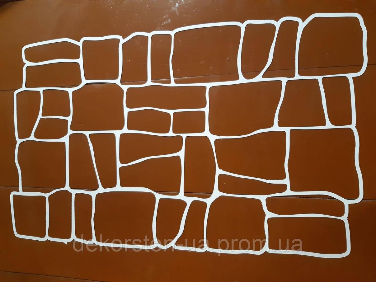 Трафарет каменной кладки