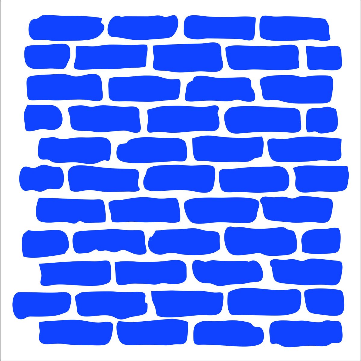 Пластиковый трафарет для декора