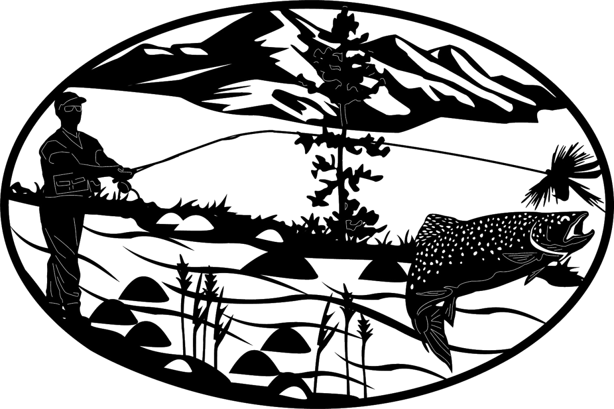 Рыбацкие эмблемы и логотипы