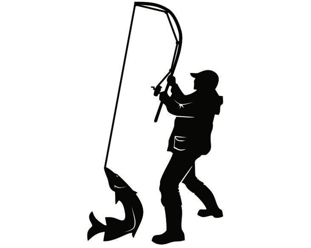 Рыба трафарет для выжигания