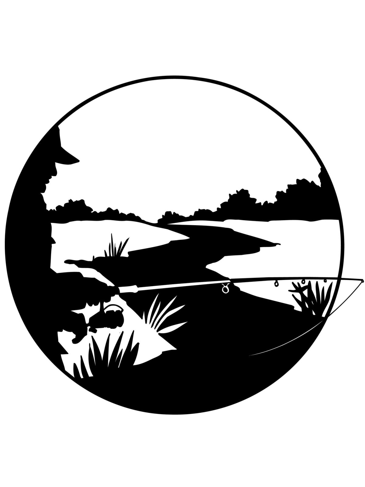 Логотип канала рыболов