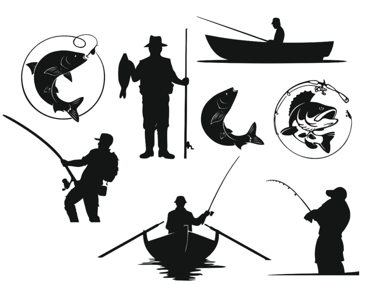 Наклейки для рыбаков