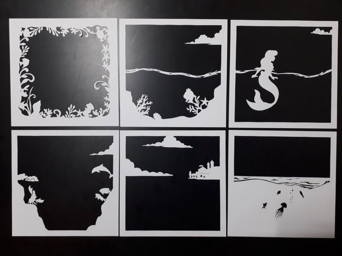 Многослойный трафарет